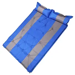Открытый Кемпинг Автоматический Надувной двойной человек использование надувная подушка утолщение расширение туристический коврик