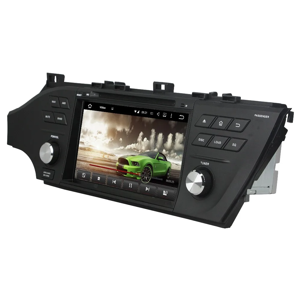 Discount DSP Android 9.0 Octa Core 2 din 8" Car Radio DVD GPS for Toyota Avalon 2015 2016 4GB RAM Bluetooth 4.2 WIFI USB DVR 32GB ROM 3