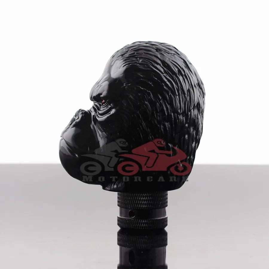 Черная Горилла King Kong Head Стильная универсальная ручка переключения передач