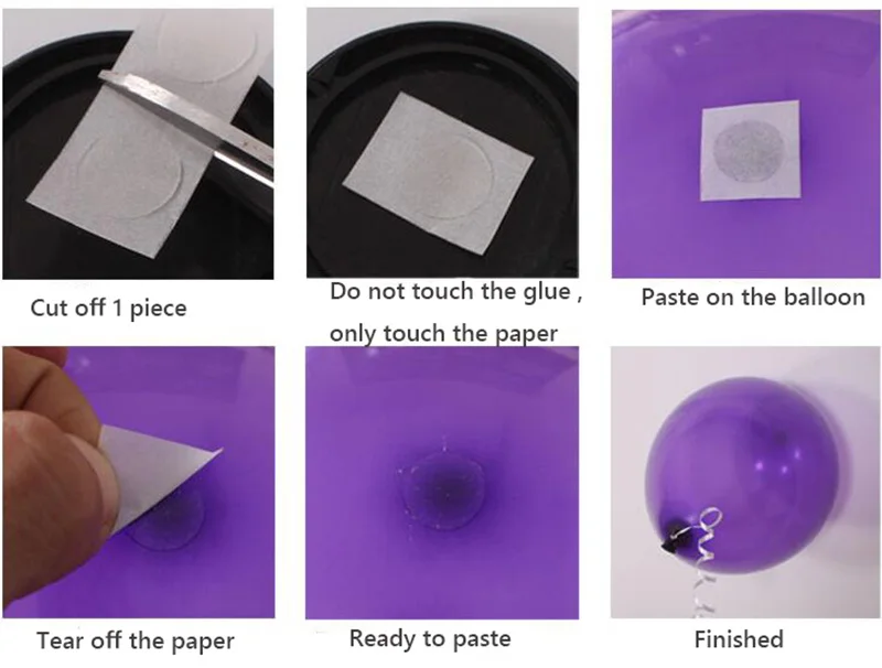 100 шт. клей в горошек супер липкий двухсторонний резиновый клей воздушный шар вечерние свадебные декоративный для Бэйби шауэра украшения на день рождения ребенка