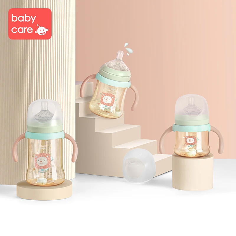 Babycare 160 мл/240 мл PPSU Airloop бутылочка для молока для новорожденных 3 типа соска для молока скорость потока мультфильм детская бутылка