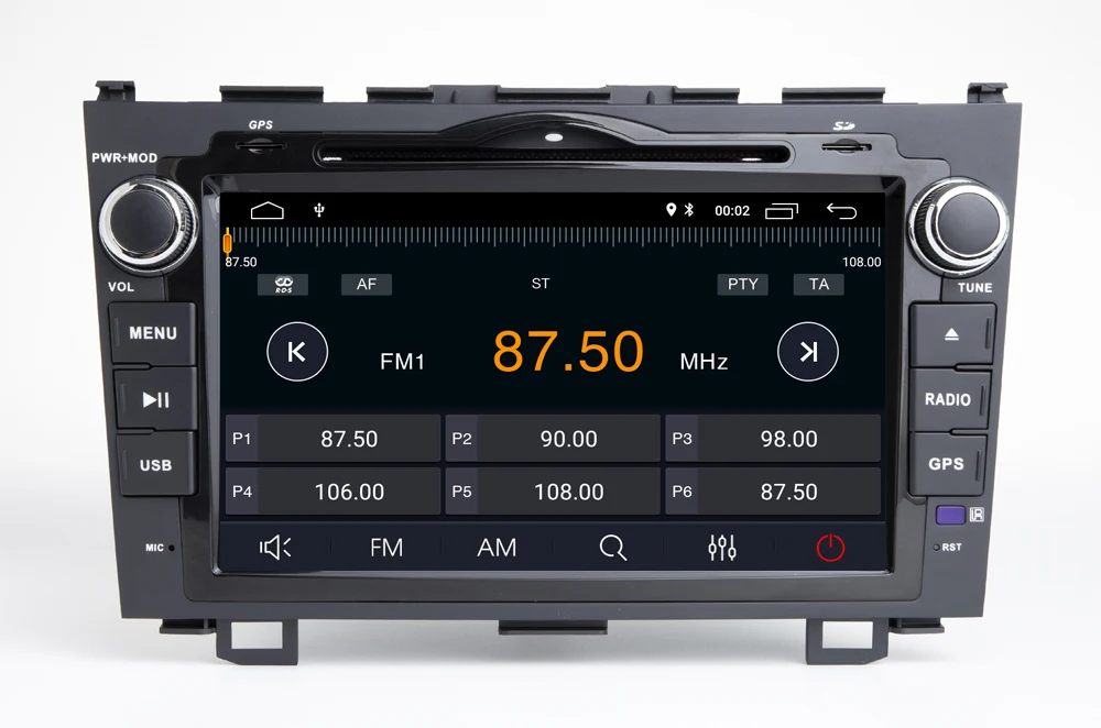 8''Android 9.0 Quad Core CAR DVD GPS Player For HONDA CRV CR-V 2007-2011 SAT NAVI Auto Radio Mulitmedia BT Wifi/4G Stereo SD Map