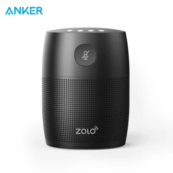 Anker Mojo voice activated speaker with powerful sound Google Assistant Play music personalized help control smart home devices Anker Mojo voice activated speaker with powerful sound Google Assistant Play music personalized help control smart home devices