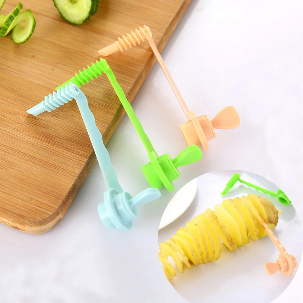 

Carrot Spiral Slicer Kitchen Vegetable Cutting Models Potato Cutter Cooking Accessories Home Gadgets Spiral Slicer Cutter