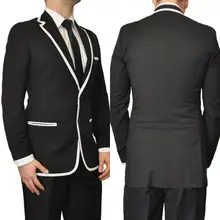 Новое поступление, лидер продаж, смокинги для жениха черный костюм для церемонии костюм жениха костюм для мальчика(куртка+ штаны+ галстук+ жилет) костюм жениха