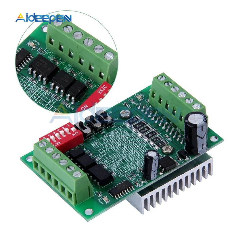 TB6560 DC 10-35 в 3A привод шагового двигателя CNC шаговый двигатель плата одноосного контроллера двигателя плата контроллера 6N137 Оптрон