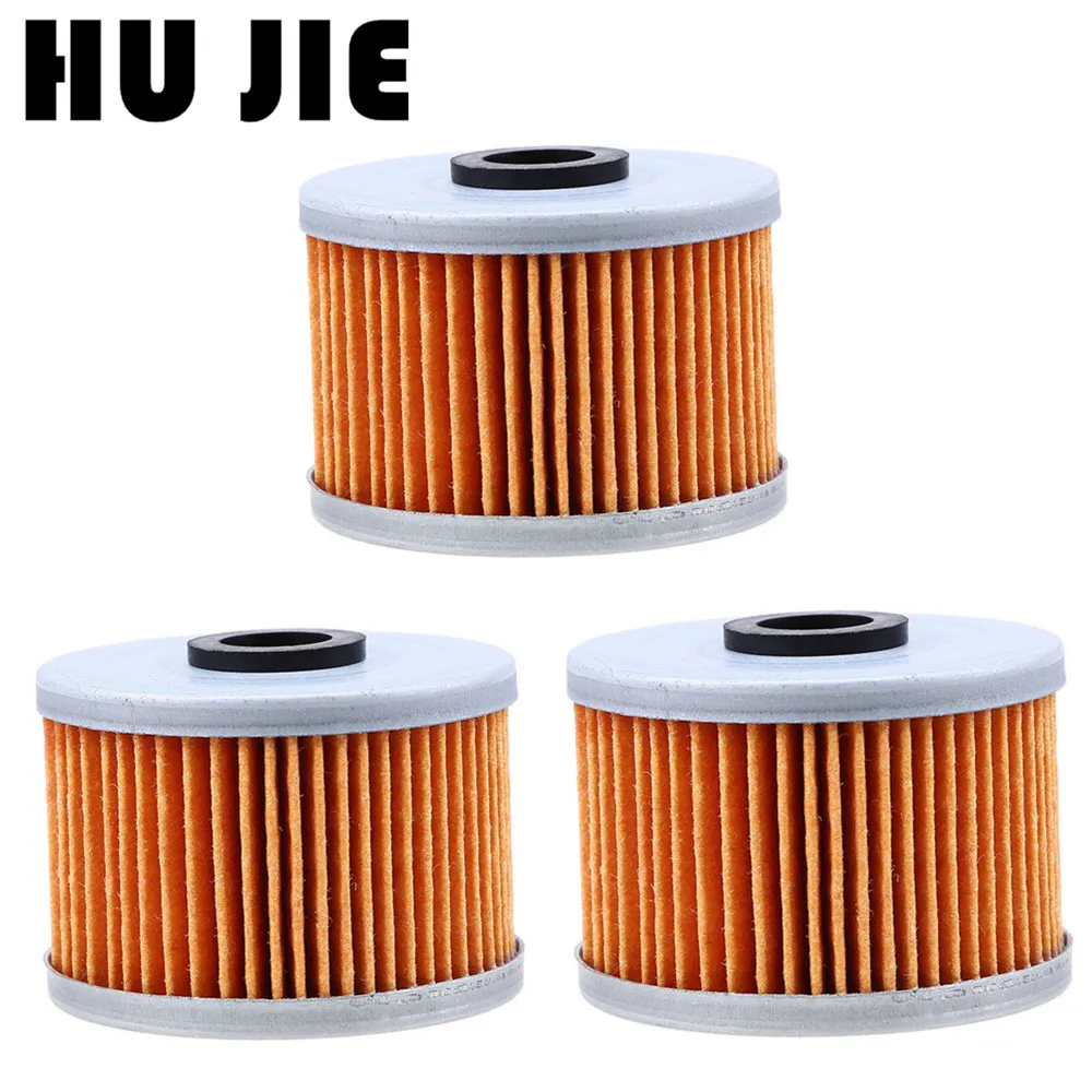 3 x Motorcycle Oil Filter For Honda CB300 CBR300 XL350 XR350 GB400