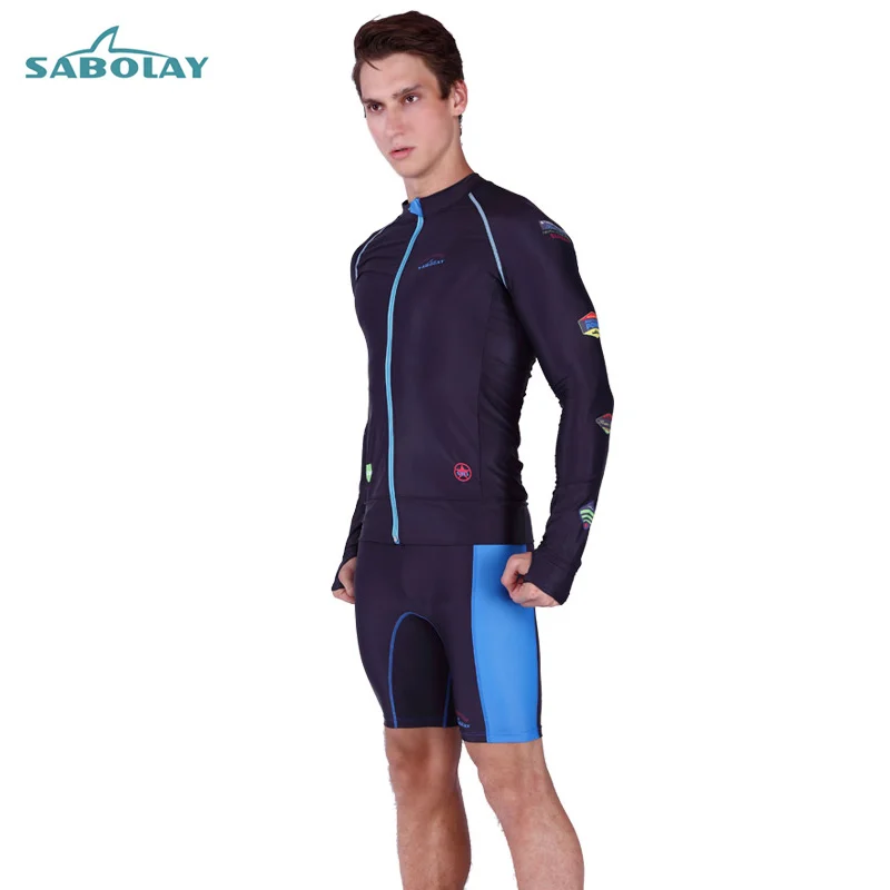 Sabolay 2017 New Swimwear Men Printing High Quality Plus Size Swimwear