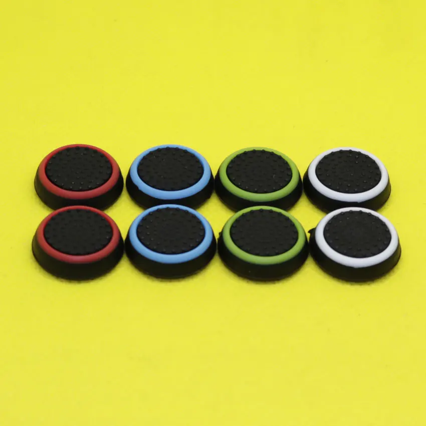 8PCS Silicone Analog Controller Thumb Stick Grips Cap Cover for Sony Play Station 4 PS4 Thumbsticks Game Accessories