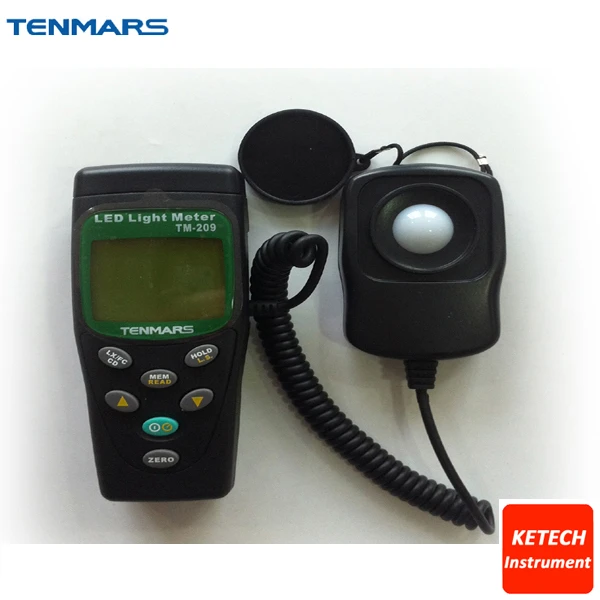 LUX/FC Multi LED Light Meter TM209Mlight meterlight ledlight led