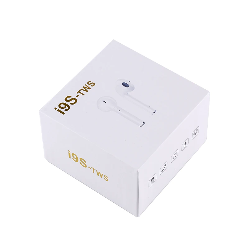 

I9S TWS Wireless Earphone 5.0 Bluetooth Headset Invisible Earbud Portable Earbud with Mic for IPhone X 8 7 Plus for Smart Phones