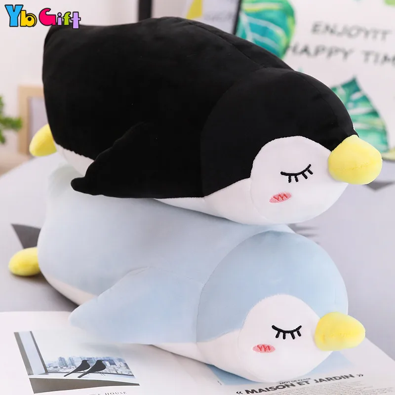 

50cm/70cm Soft Baby Pillow Sets Cartoon Plush Penguin Toy Stuffed Animal Penguin Pillow Children Kids Girls Bedding Pillows