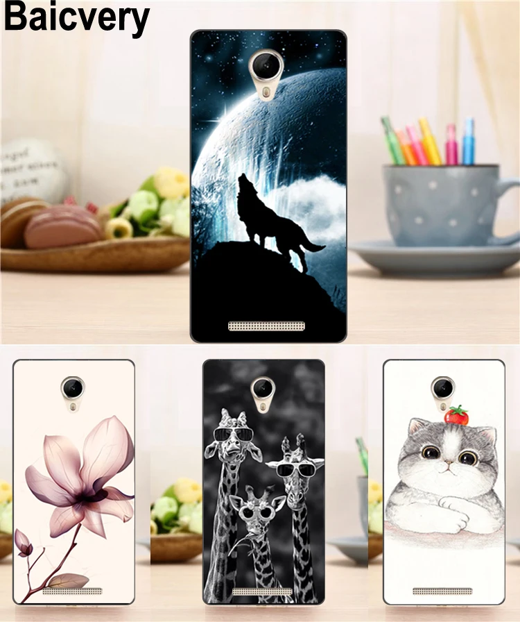 

New Fashion Soft Case For Micromax Canvas Spark 2 Pro Q351 Colorful Patterns Color Painting Cover for Micromax Q351