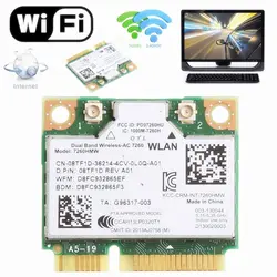 876 M Dual Band 2,4 + 5G Bluetooth V4.0 Wi-Fi Беспроводной Mini PCI-Express карта для Intel 7260 AC для DELL 7260HMW CN-08TF1D