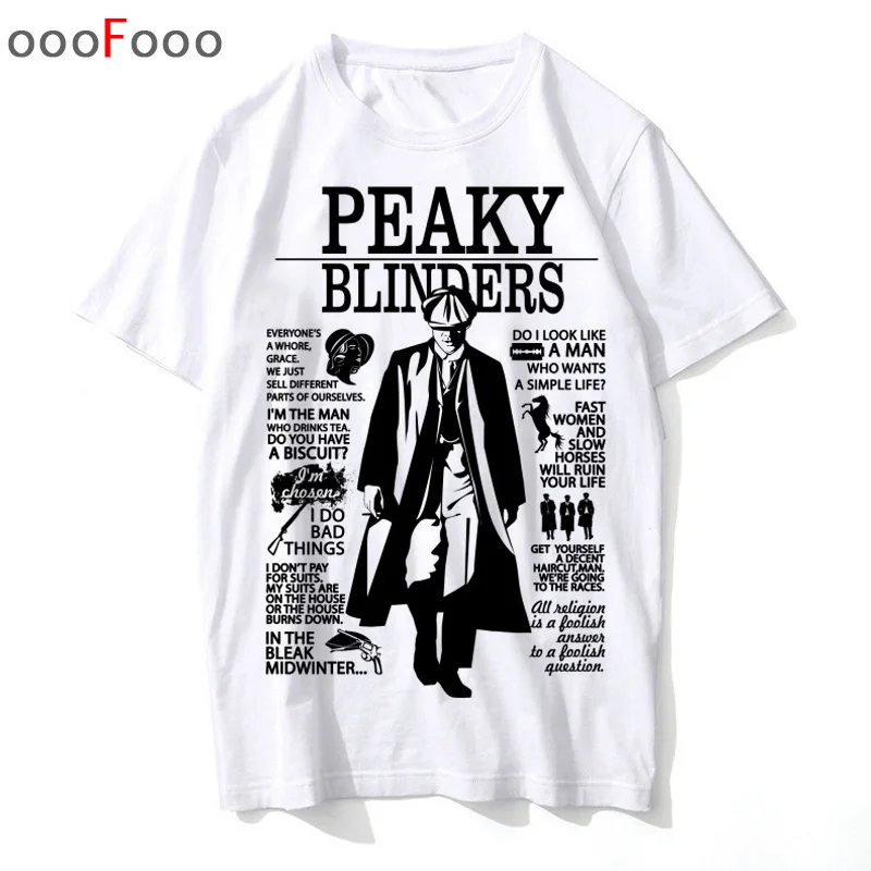 Peaky Blinders Streetwear Casual Women Men T-Shirt 3D Print Short Sleeve Tee Top