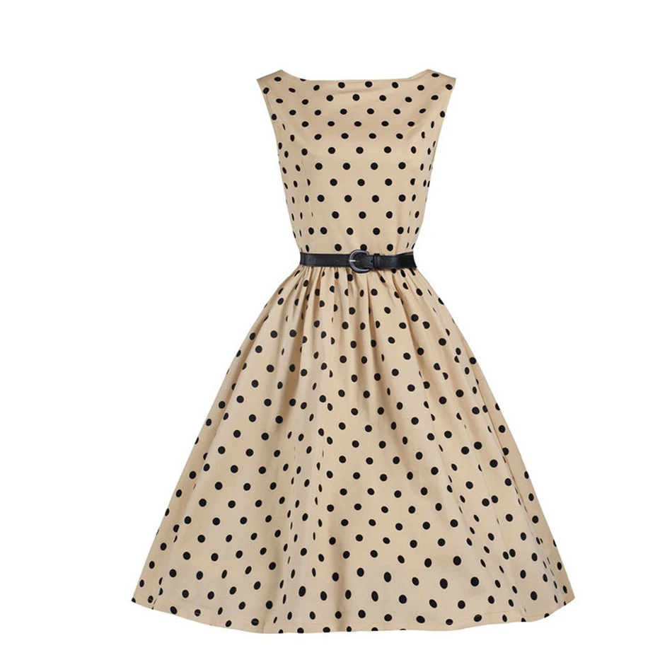 2016 Мода Плюс Размер Повседневная Женщины Платье Без Рукавов Robe Femme Старинные О