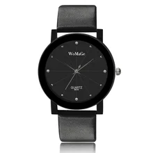 WoMaGe Luxury Crystal Watch Women Watches Leather Ladies Watch Women’s Watches Clock montre femme relogio feminino reloj mujer