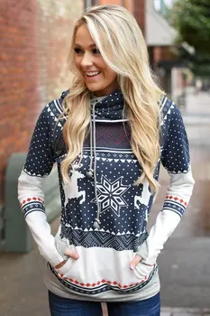 

women hoodies sweatshirts ladies autumn winter fall clothing elegance holidays parties christmas sweat shirts hoodies