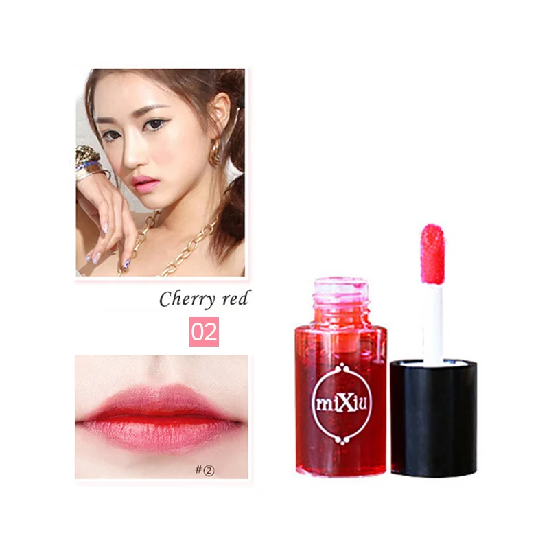 

Mixiu Multipurpose Lip Tint Dyeing Liquid Lipgloss & Blusher Lipstick Lips Waterproof Beauty Lips Makeup Cosmetic Fashion TSLM1