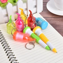 Креативный 1 шт. канцелярские принадлежности мультфильм милый ручная стирка жидкость моделирование телескопическая шариковая ручка ручки школьные офисные поставки
