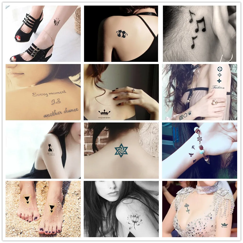 Beauty Body Art Lotus Flower Henna Tattoo Stencils Women Makeup Tips Airbrush Painitng Tattoo Template Paste Tools Aliexpress