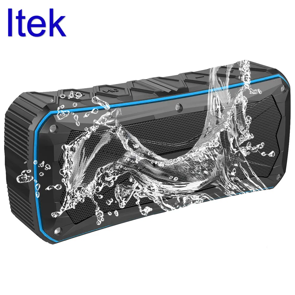 itek light up wireless outdoor speaker