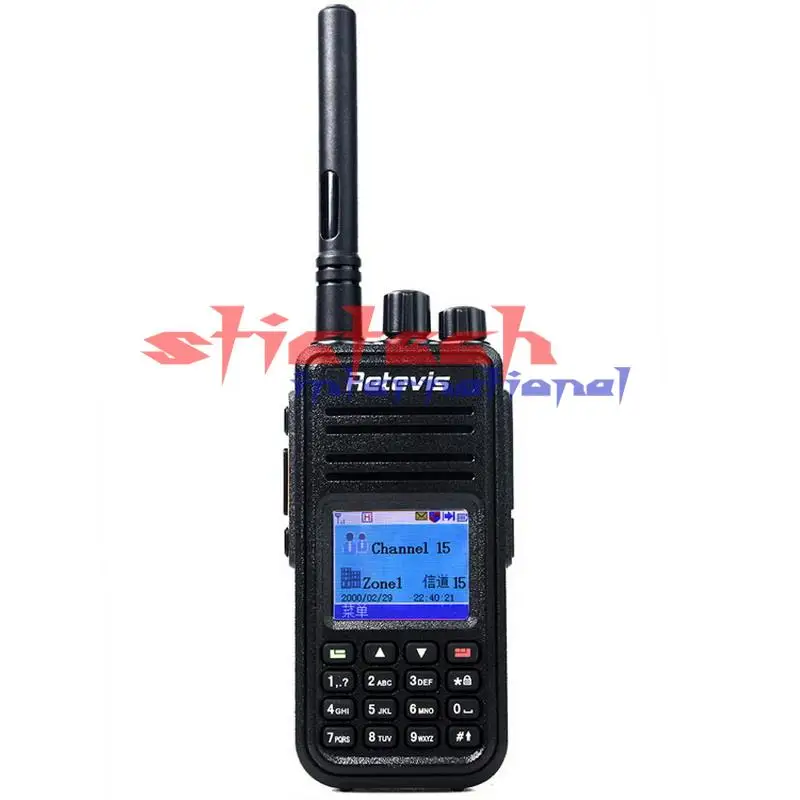 

by dhl or ems 20pcs DMR Radio RT3 Digital Walkie Talkie UHF 2 Way Radio Ham Radio Hf Transceiver 2 antenna A9110A