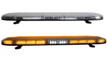 

Free Shipping! 47 inch led lightbar with bright spot light on middle front,linear 6 led lens tow truck recovery lightbar