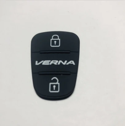 Замена 3 кнопки резиновый брелок для hyundai Solaris i30 i20 Elantra Tuson Kia Ceed Rio Morning Picanto Sportage Accent Verna - Цвет: 3117-5
