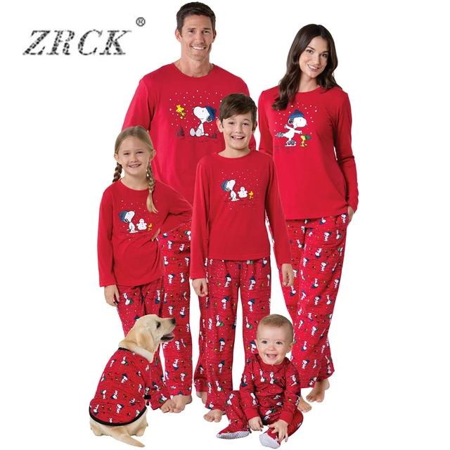 ZRCK Family Christmas Pajamas Family Matching Clothes Matching Mother ...