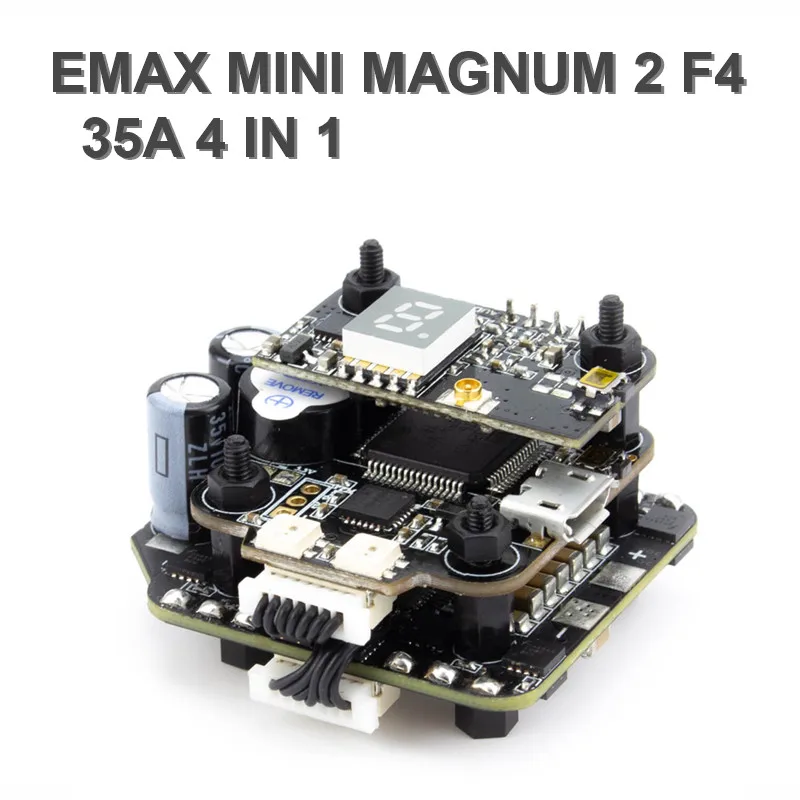 Оригинальный EMAX мини MAGNUM 2 F4 6 S BLHELI программа 32BIT 4 в 1 35A ESC для FPV Racing Drone|Детали и