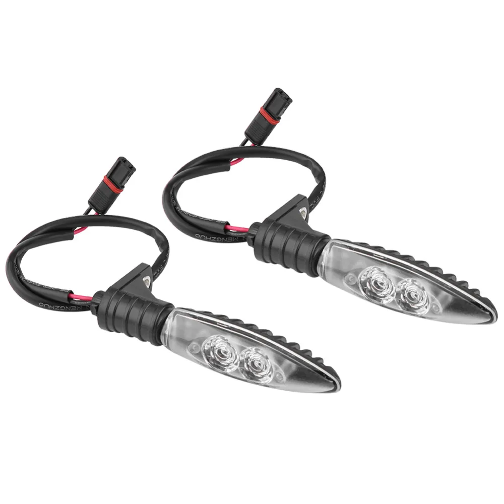 

Pair of Motorcycle Turn Signal LED Light Kit Direction Indicator Lamp for BMW F800 Front effectively prevent water in rainy day