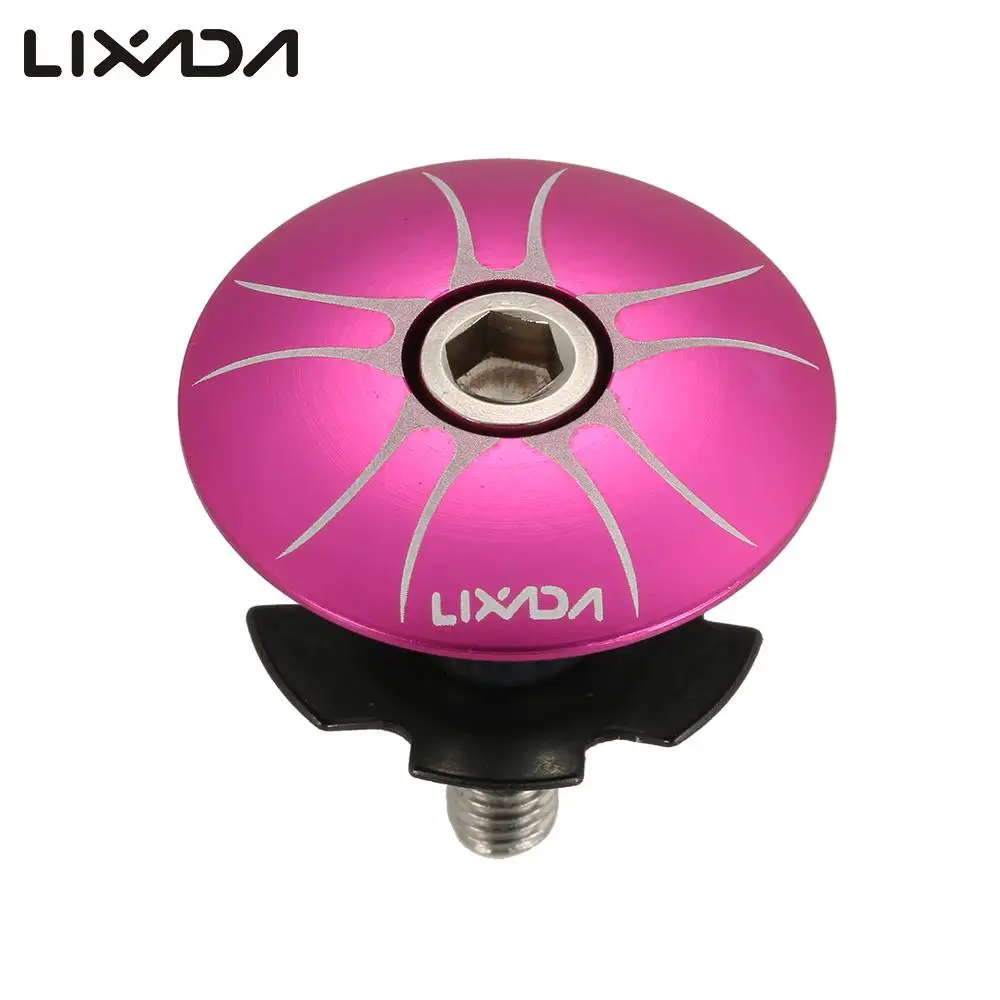 

For 25.4mm Front Forks MTB Road BMX Stem Cap Lixada Bike Bicycle Headset Top Cap With Stainless Steel Screws Bolt Fit