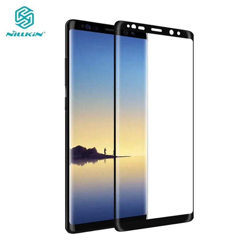 Цена Nillkin защита экрана для samsung Galaxy Note 8 3D CP + Max для samsung Galaxy Note 8 закаленное стекло для samsung Note 8 Стекло