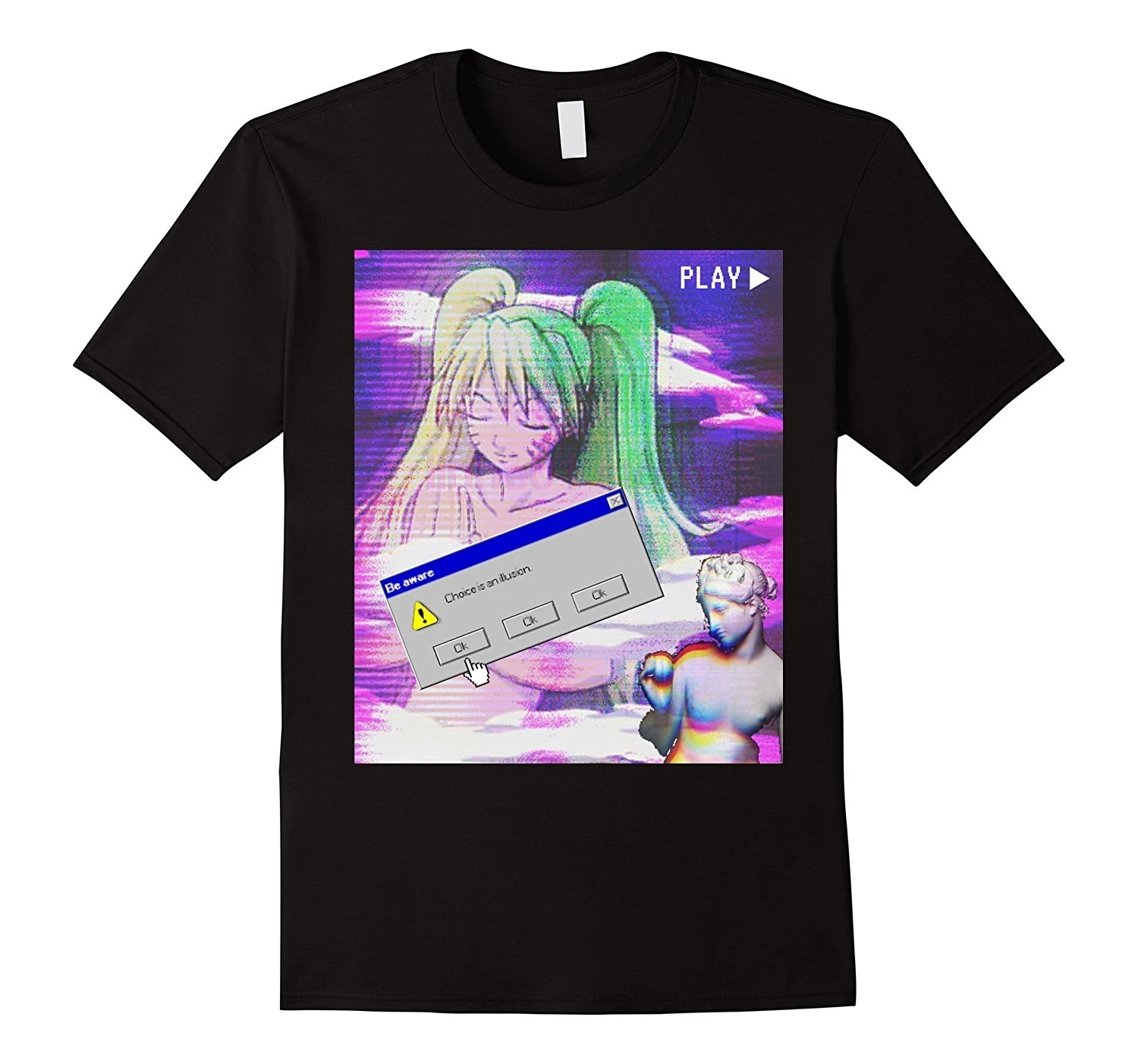 

VAPORWAVE AESTHETIC JAPANESE STYLE ANIME T-SHIRT