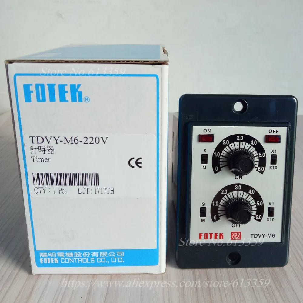 TDVY-M6-220V FOTEK два таймера 100% новый и оригинальный