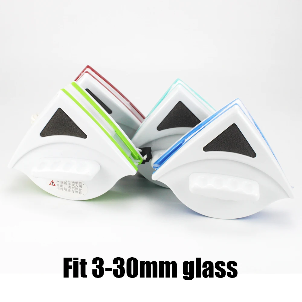 

Double Side Window Wiper Glass Cleaner Brush with Magnetic BEST Home Windows Washing Glass Brush Cleaning Tools