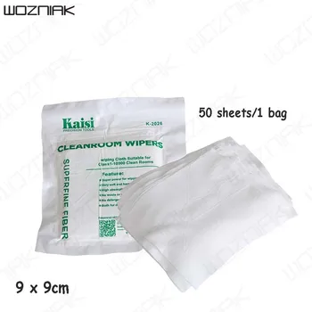 

50 PCS/Bag Soft Cleanroom wiper cleaning Non Dust LCD Repair Tool Wiping Cloth for Class Clean Rooms
