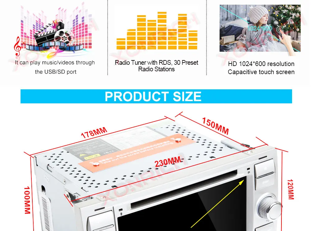 Best Autoradio 2Din Android Car Stereo DVD Multimedia Player For Ford Focus 2 Mondeo 4 C-Max S-Max Ford Fiesta Kuga Fusion Galaxy DSP 26