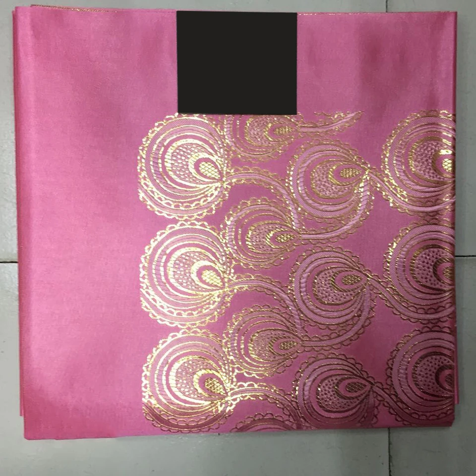 

Newest african headwrap, Pink nigerian head ties gele sego African gele fabric for wedding LXLX-6-10