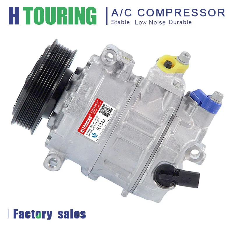 7SEU17C компрессор для Volkswagen AUDI SKODA сиденья 447180-4340 4471804343 1K0820803A 1K0820803E 1K0820803J 1K0820859C 1K0820859S