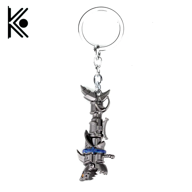 

League of Legends jewelry LOL Jinx Darts Weapon keychain lol High quality Shells dota 2 Key chain 2*Style 7cm Cosplay Gift
