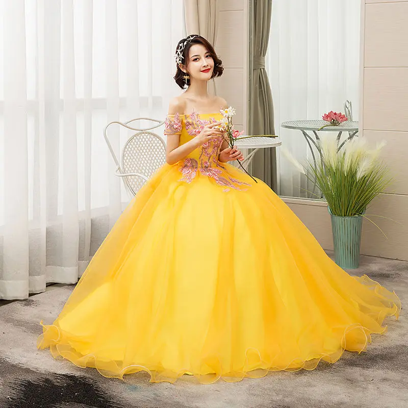 Quinceanera Dresses New The Golden Off The Shoulder Lace Vestidos 15 Anos Party Party Prom Quinceanera Gown