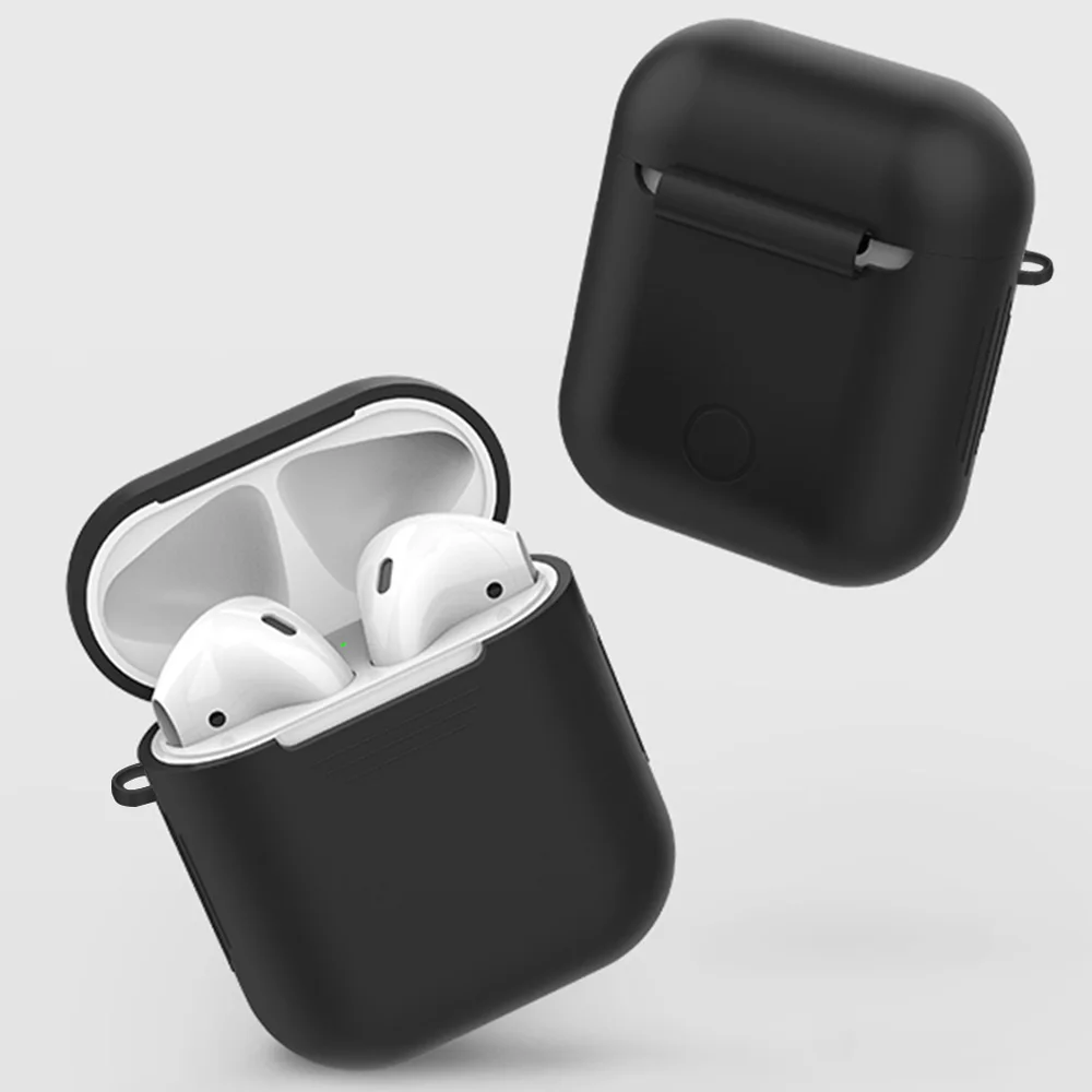 Мягкий чехол из ТПУ для Apple Airpods полный защитный чехол для AirPods водонепроницаемый чехол для зарядки Bluetooth чехол для наушников для Apple