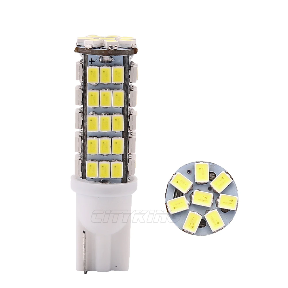 50 шт Высокое качество W5W светодиодный 194 927 161 t10 68smd 1206 светодиодный t10 68 светодиодная Автомобильная лампочка накаливания W5W 168 клин инструменты для дверцы боковая лампа