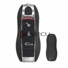 Новый Пульт Дистанционного Управления Ключи от машины Fob 3 Button 315 МГц для Porsche Cayenne 911 Keyless-Go Функции