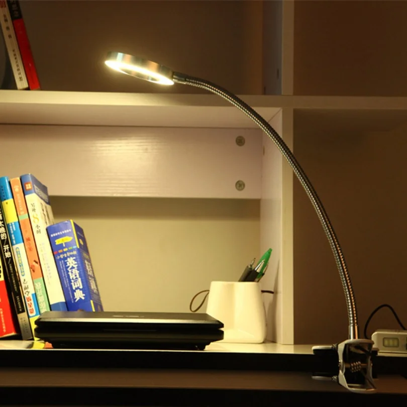 

Creative Button Embroidery Beauty Learning Work Led Desk Lamp Lamp Eye Protection Reading Dimmer Rechargeable Charger Table Lamp