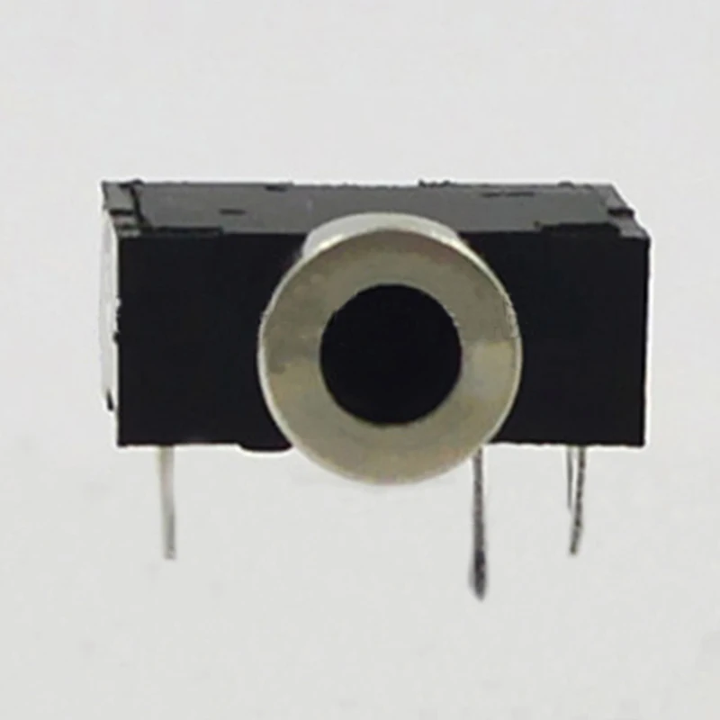 100pcs Headphone Jack 2 5mm Audio Socket Connector Plug PJ 204 Copper Head Pin For Walkie Talkie Dedicated