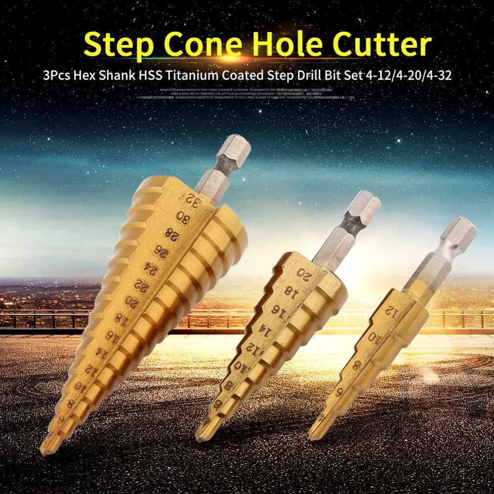 Step Drill Bit, Step Drill (9)