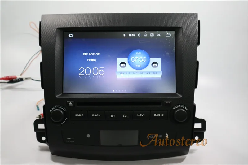 Perfect DSP MAX 64G Android 9 Car DVD player GPS Navigation for Mitsubishi Outlander 2006+ For Peugeot 4007 radio tape recorder headunit 4